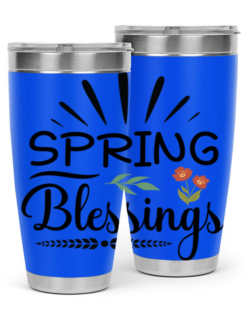 Spring Blessings  482#- spring- Tumbler