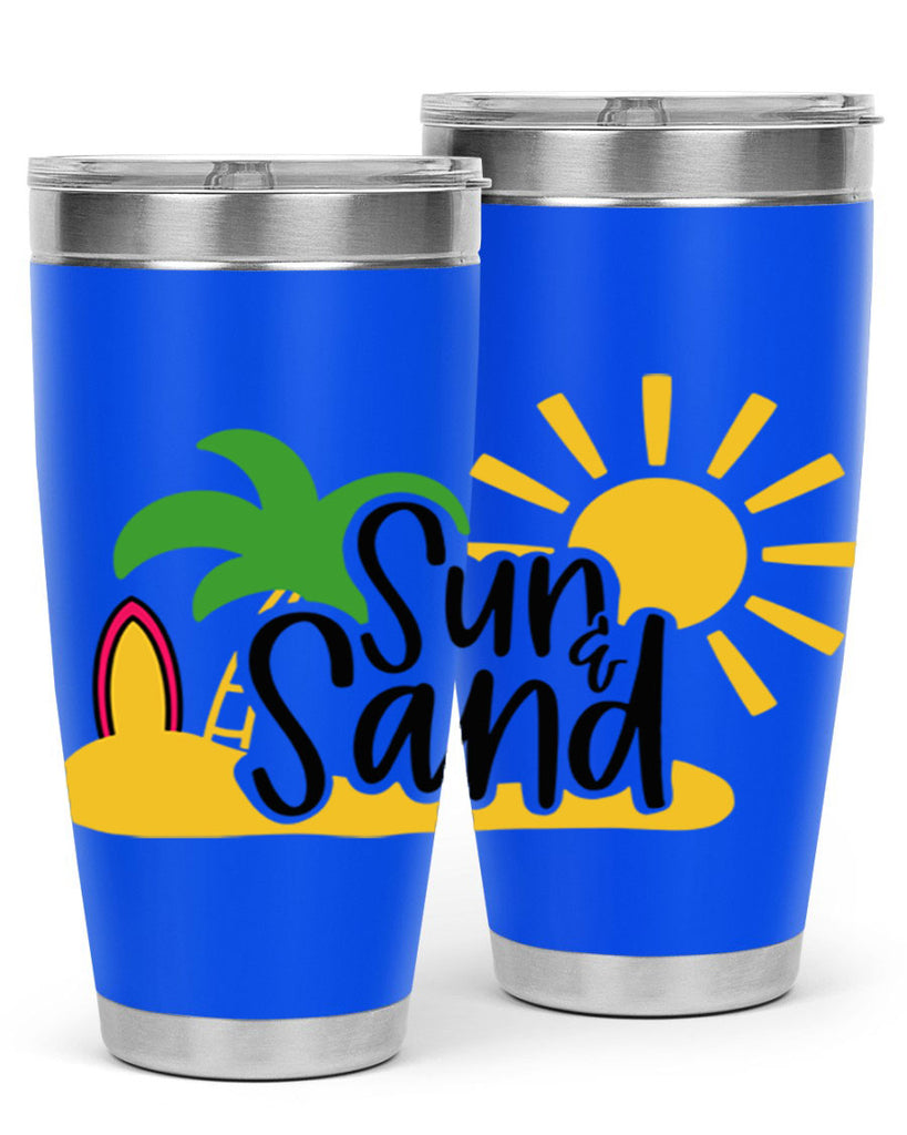 Sun Sand Style 17#- summer- Tumbler