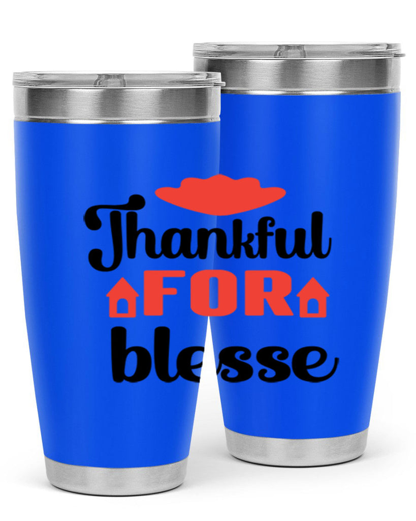Thankful for blesse 599#- fall- Tumbler