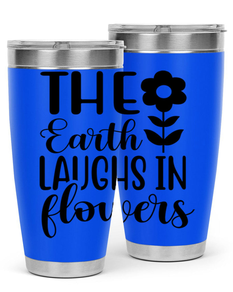 The earth laughs in flowers 548#- spring- Tumbler