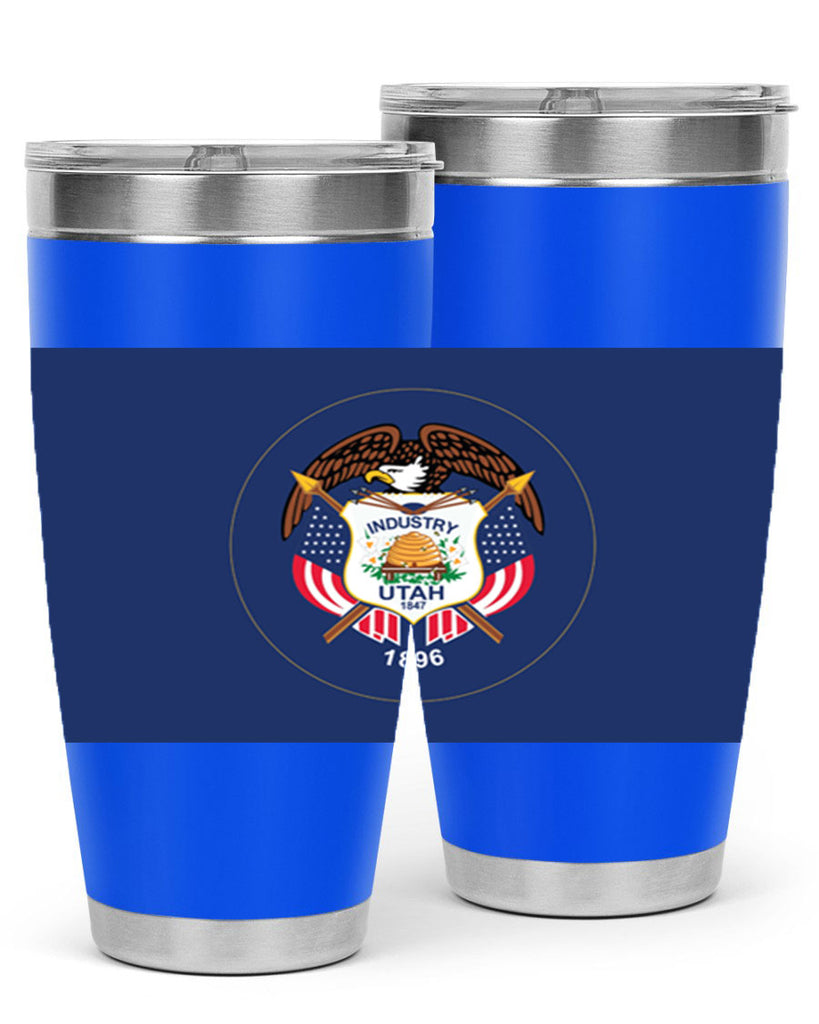 Utah 8#- Us Flags- Tumbler