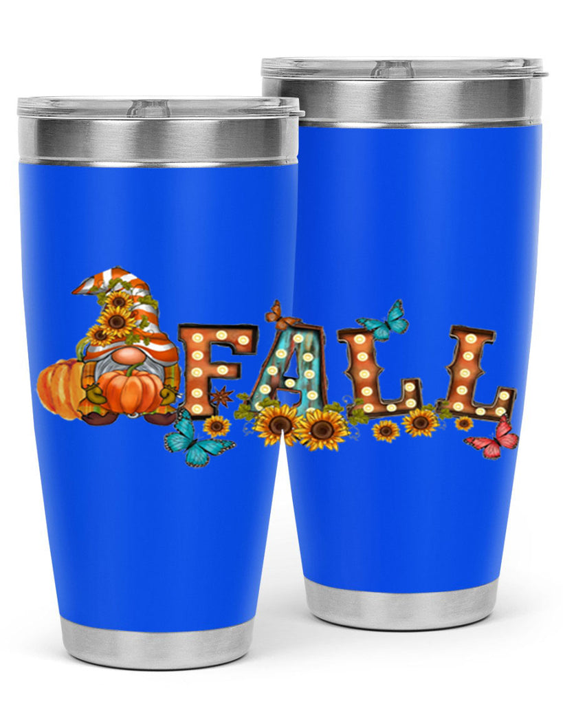 VintageFallGnome 626#- fall- Tumbler