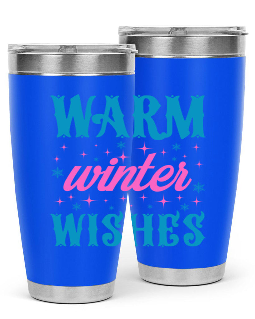 Warm Winter Wishes 464#- winter- Tumbler