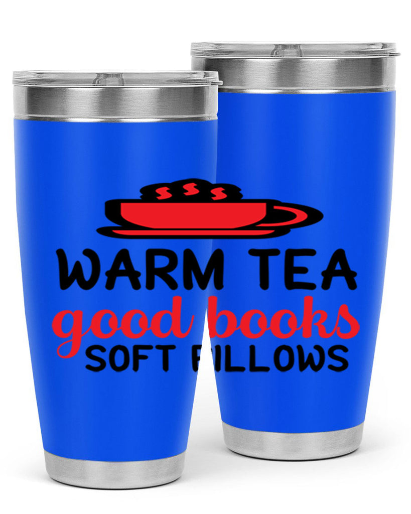 Warm tea good books soft pillows 448#- winter- Tumbler