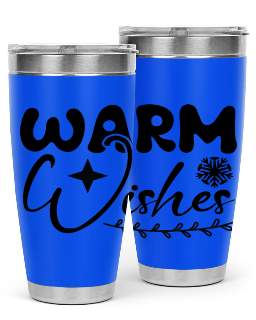 Warm wishes 467#- winter- Tumbler