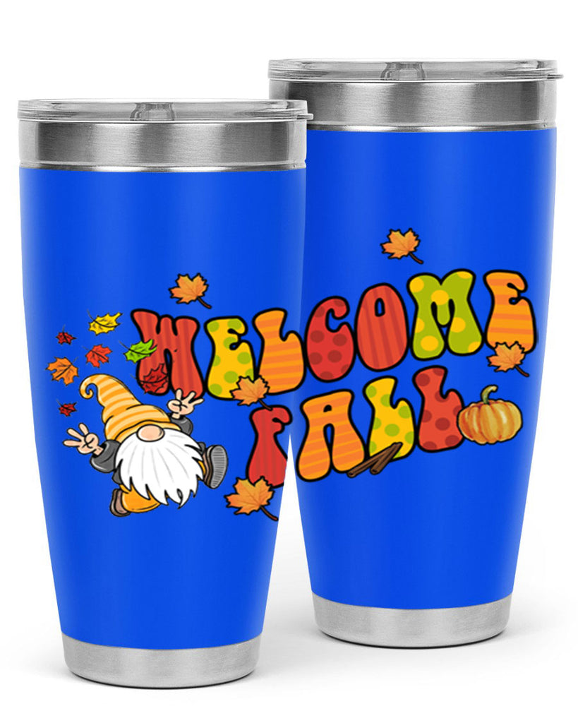 WelcomeFallGnome 637#- fall- Tumbler