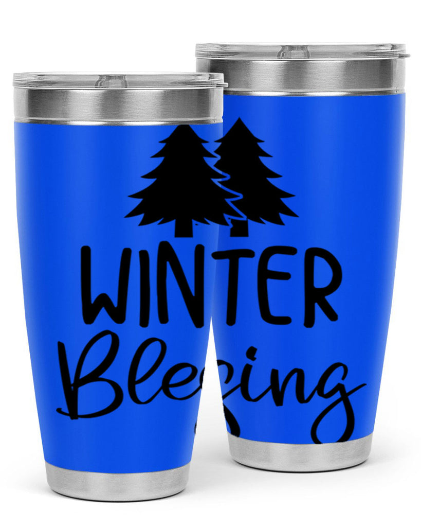 Winter Blesing483#- winter- Tumbler