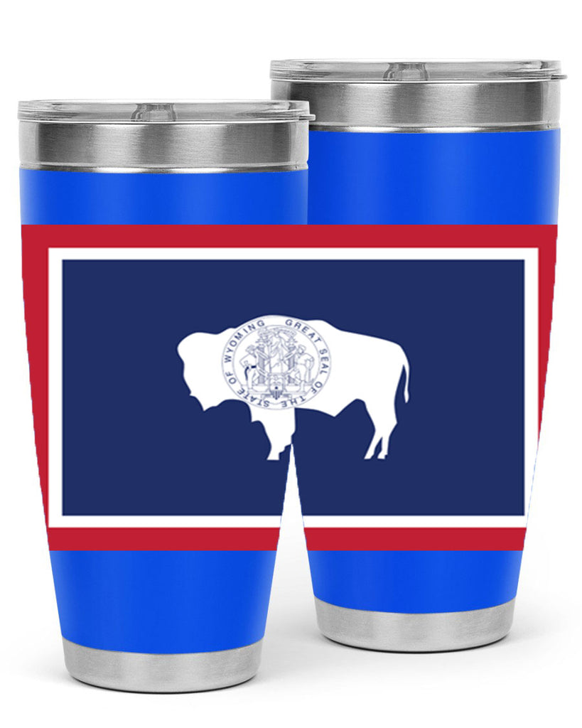 Wyoming 1#- stateflags- Tumbler