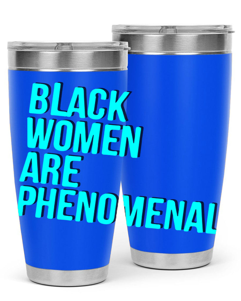 black woman are phenomenal color 216#- black words phrases- Cotton Tank