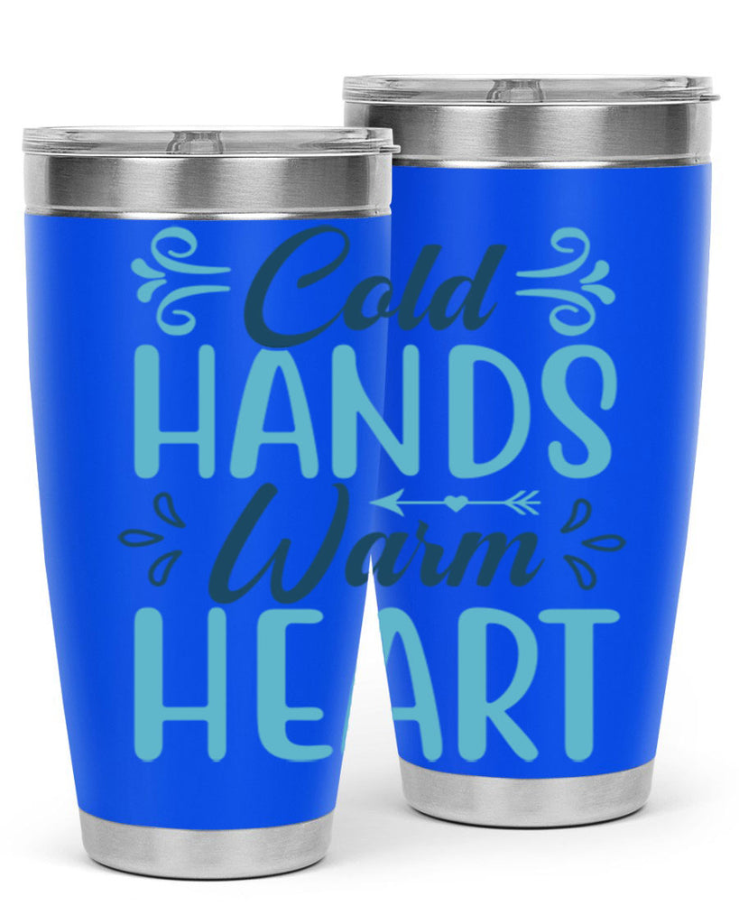 cold hands warm heart 50#- winter- Tumbler