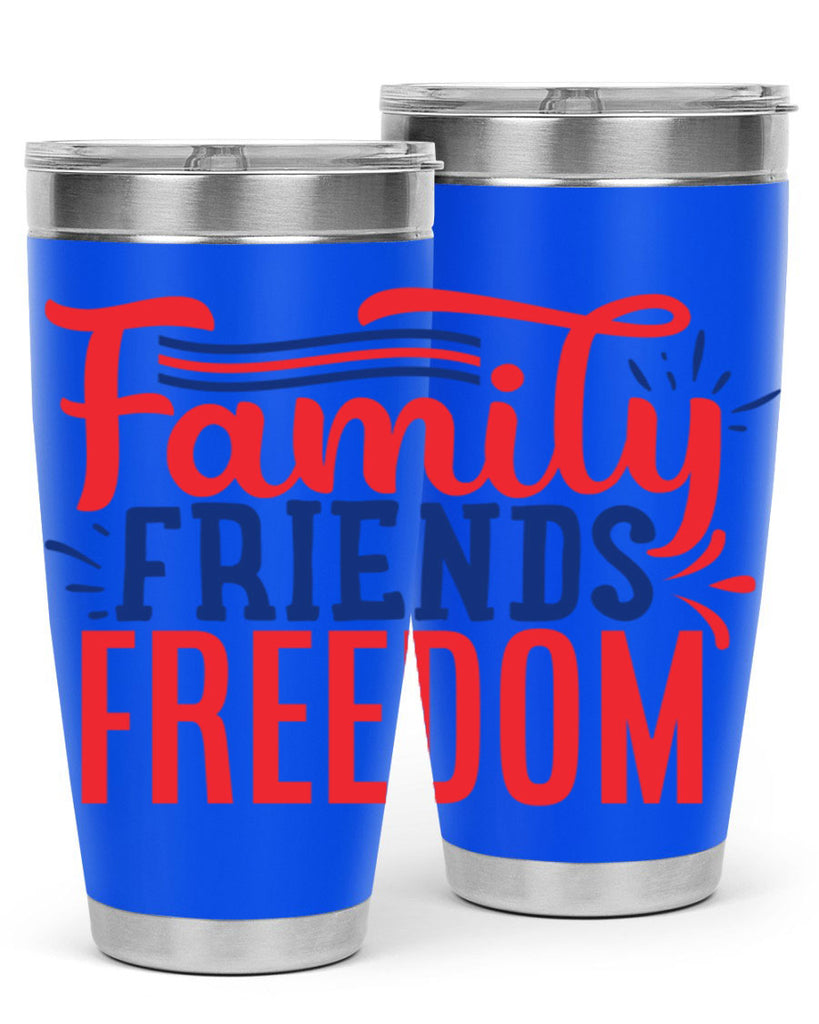 family friends freedom Style 48#- Fourt Of July- Tumbler