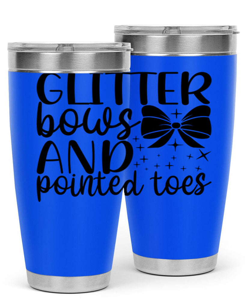 glitter bows and pointed toes44#- ballet- Tumbler