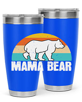 mama bear 24#- Bears- Tumbler