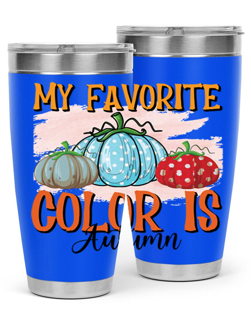 my favorite color is autumn 436#- fall- Tumbler