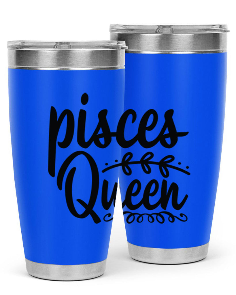 pisces queen 378#- zodiac- Tumbler