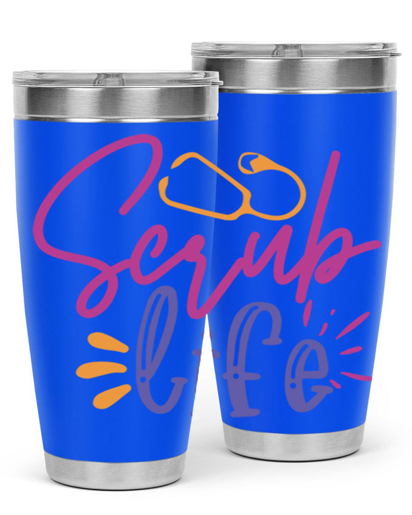 scrub life Style 351#- nurse- tumbler