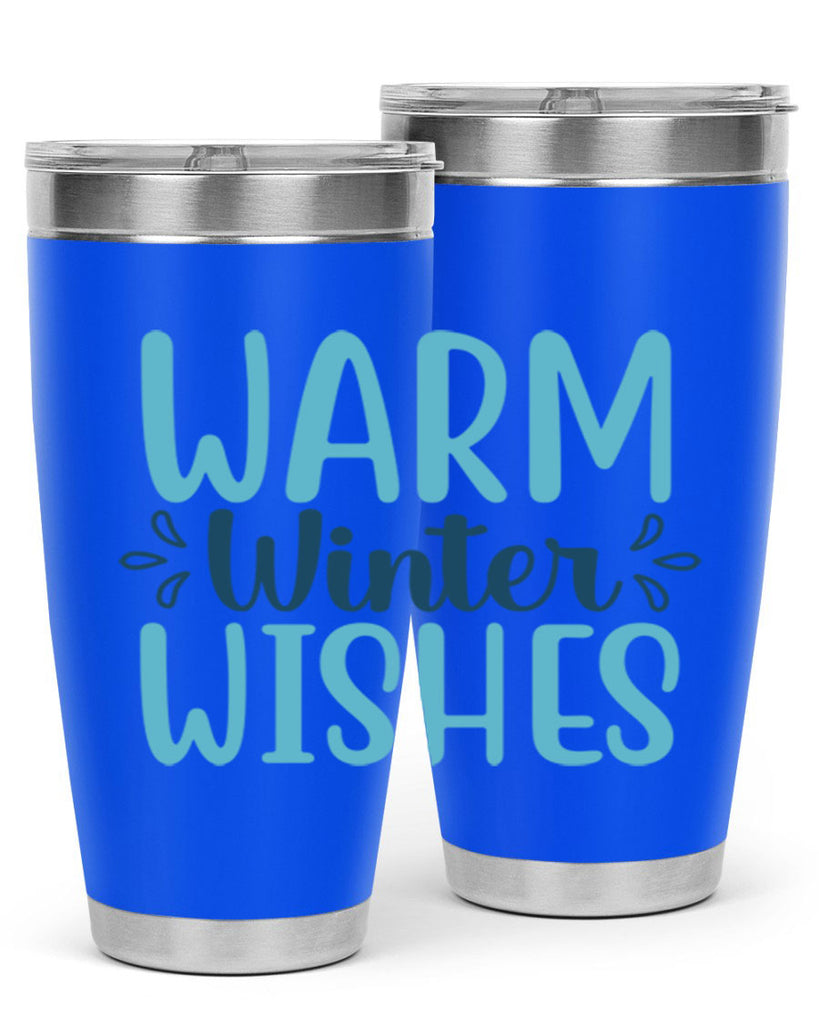 warm winter wishes 455#- winter- Tumbler
