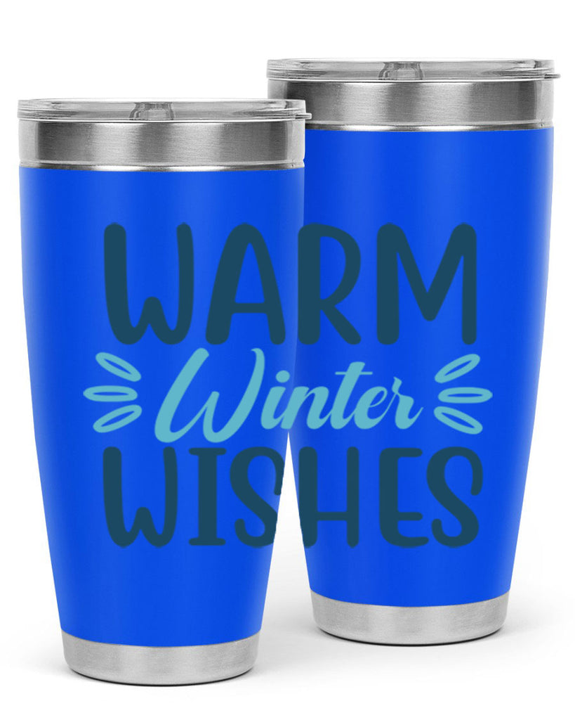 warm winter wishes 456#- winter- Tumbler