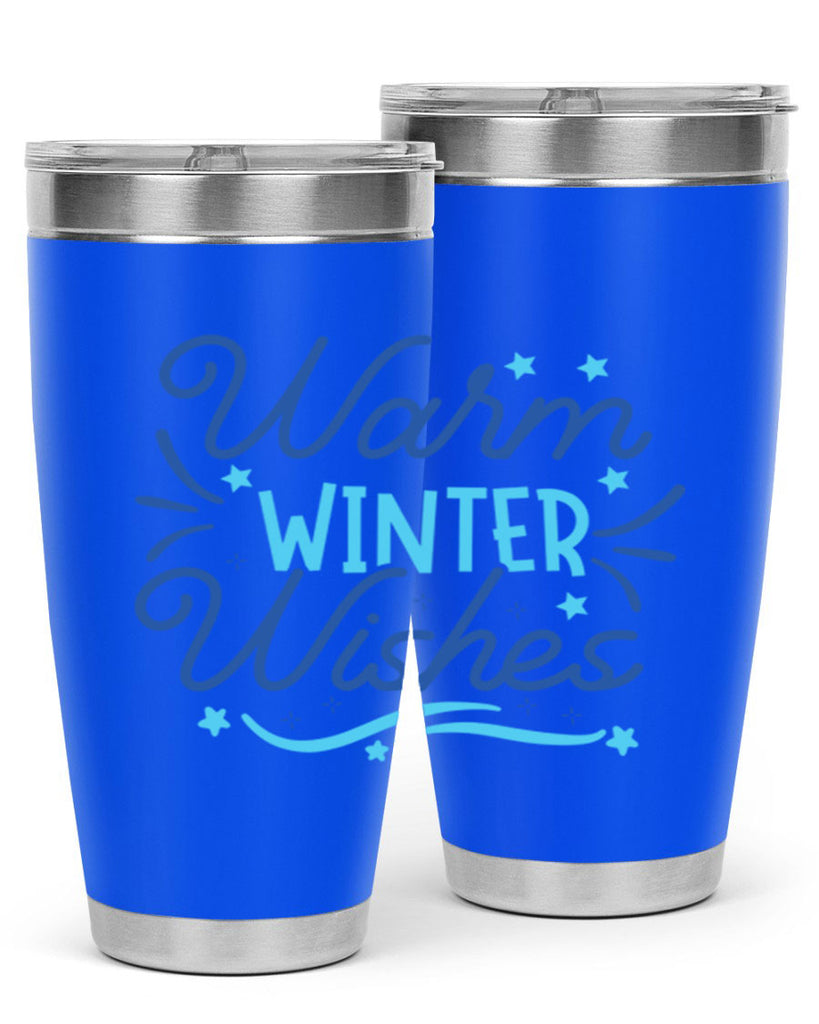 warm winter wishes 457#- winter- Tumbler