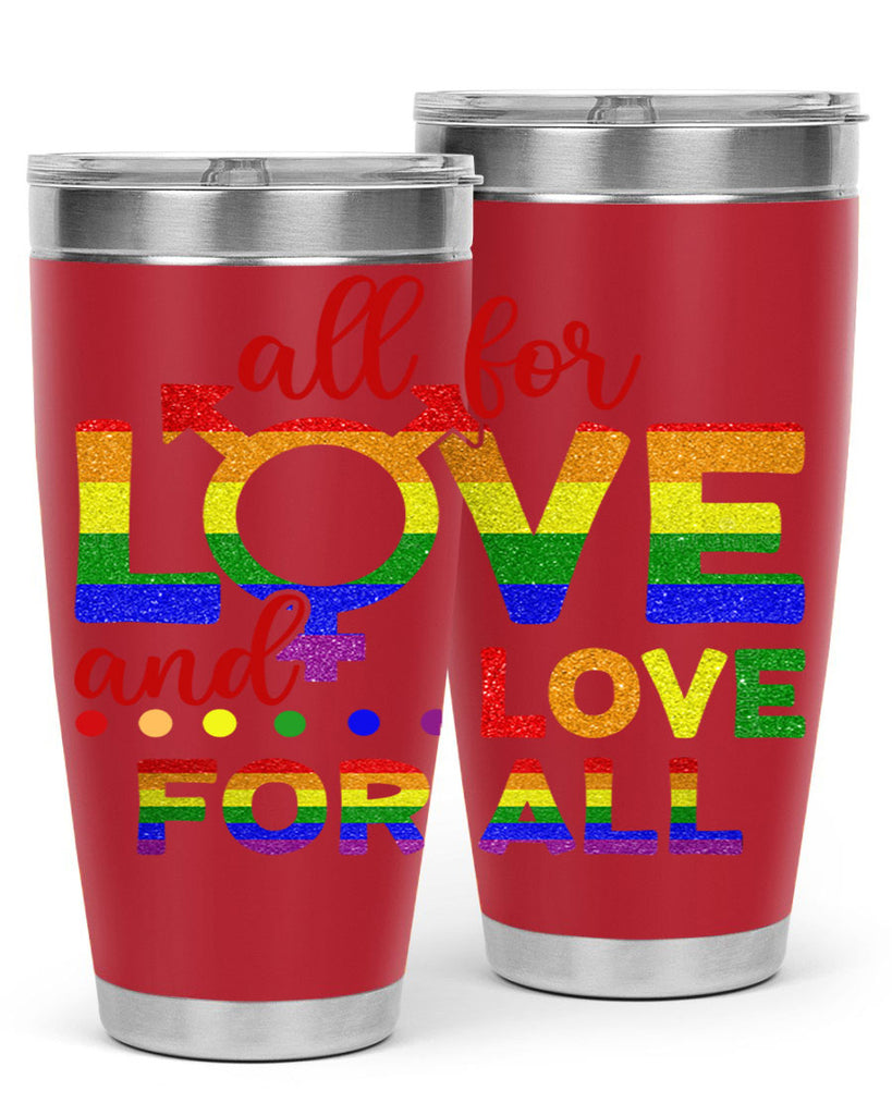 All For Love Love For All Lgbt Design 45#- lgbt- Tumbler