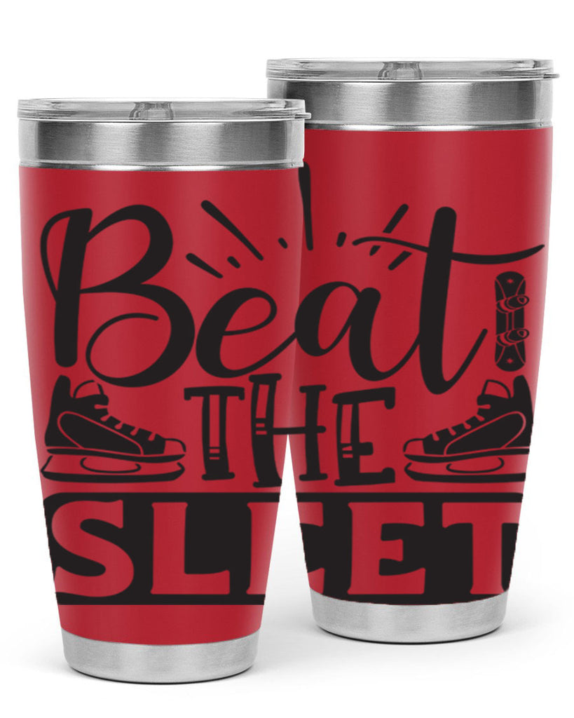 Beat the sleet 24#- winter- Tumbler