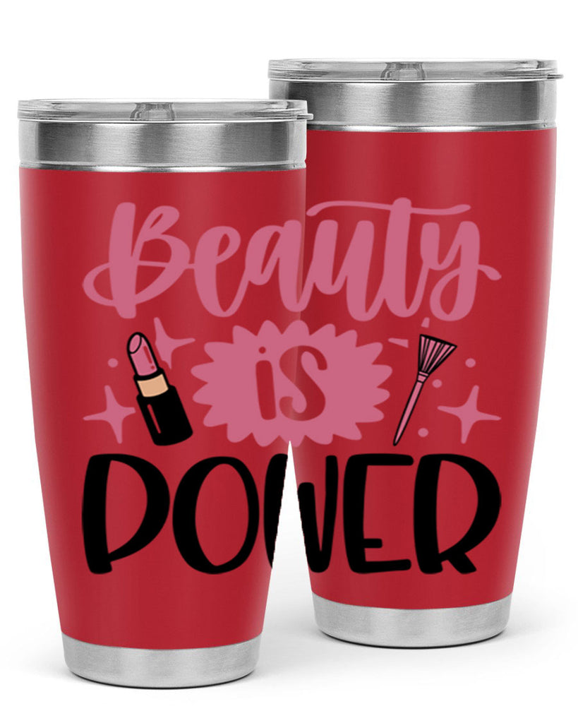 Beauty Is Power Style 135#- make up- Tumbler