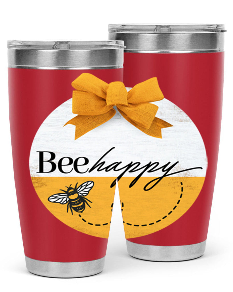 Bee Happy Mockup27#- spring- Tumbler
