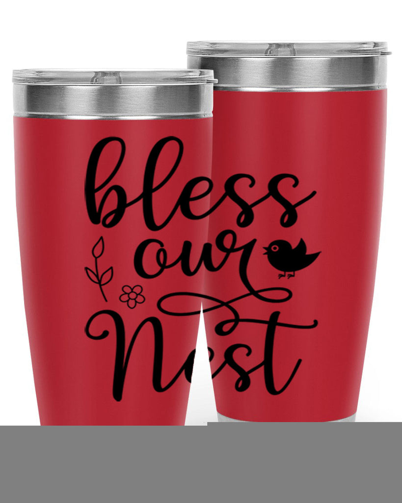 Bless our nest  68#- spring- Tumbler