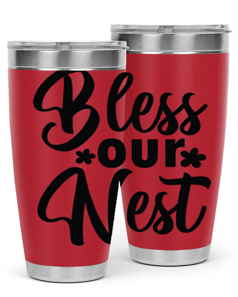 Bless our nest  design 70#- spring- Tumbler