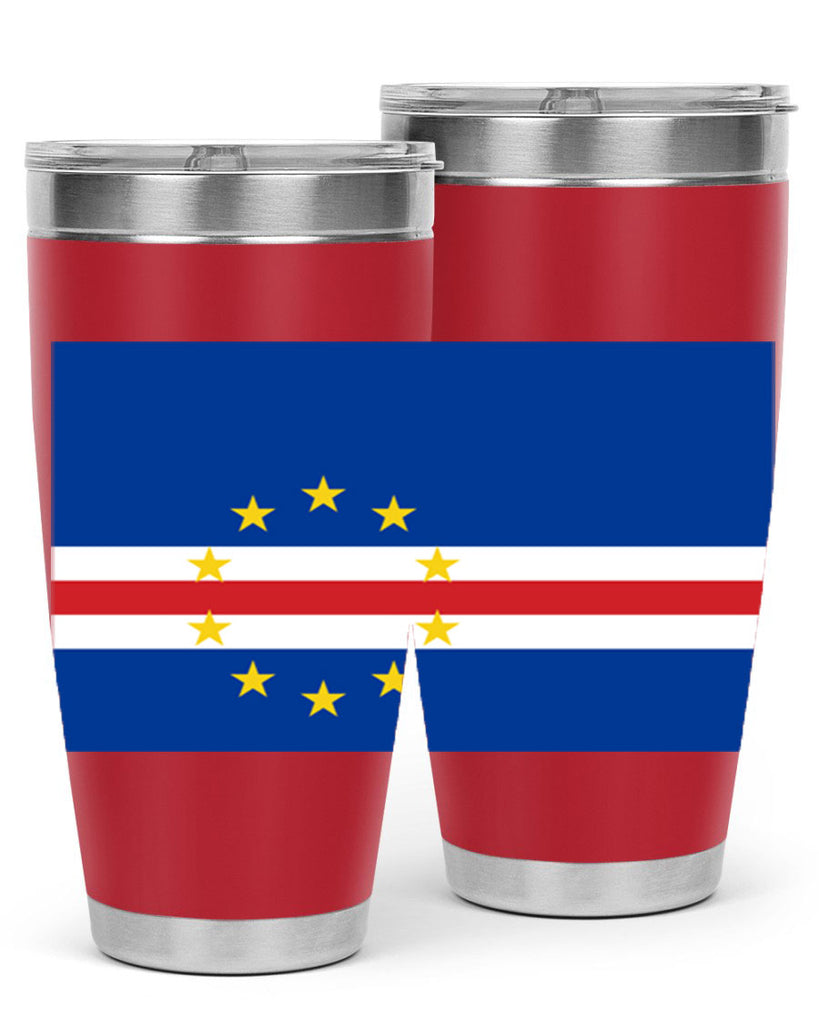 Cabo Verde 169#- world flags- Tumbler
