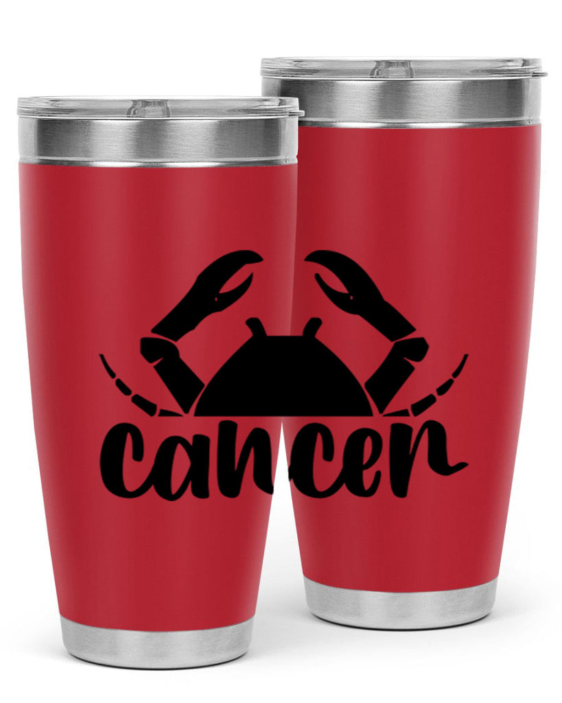 Cancer 156#- zodiac- Tumbler