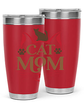 Cat Mom Style 6#- cat- Tumbler