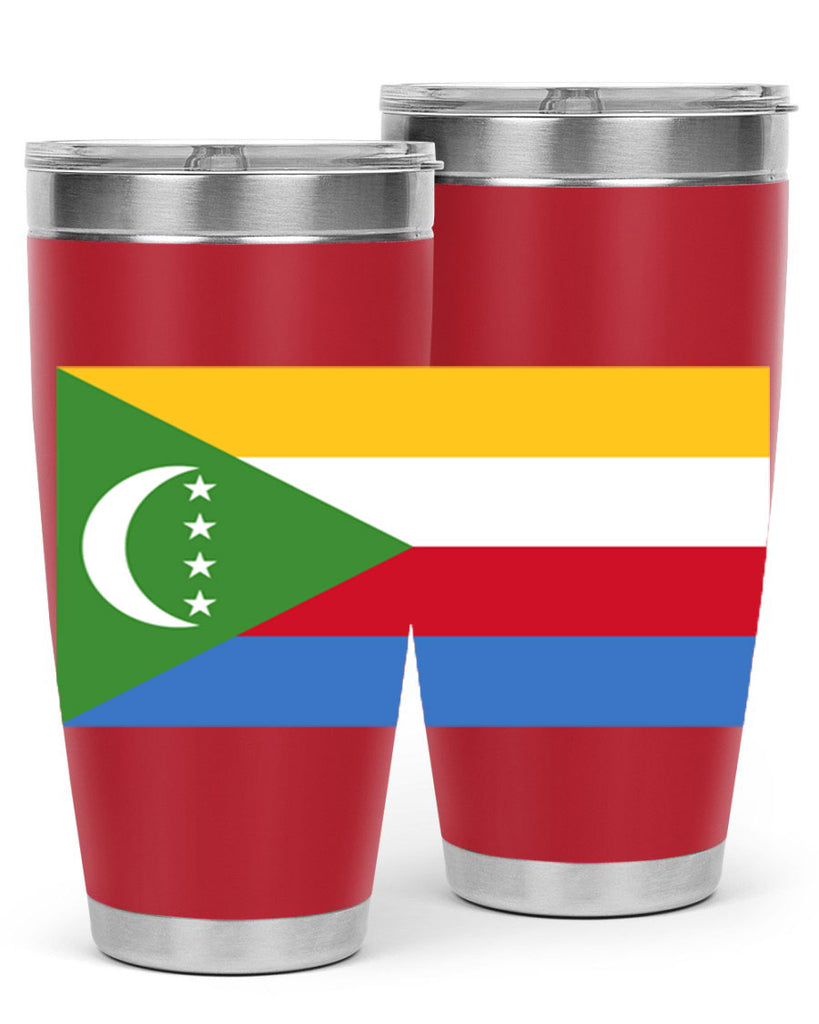 Comoros 160#- world flags- Tumbler