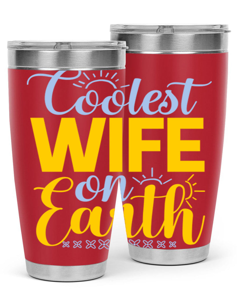 Coolest wife on earth62#- winter- Tumbler