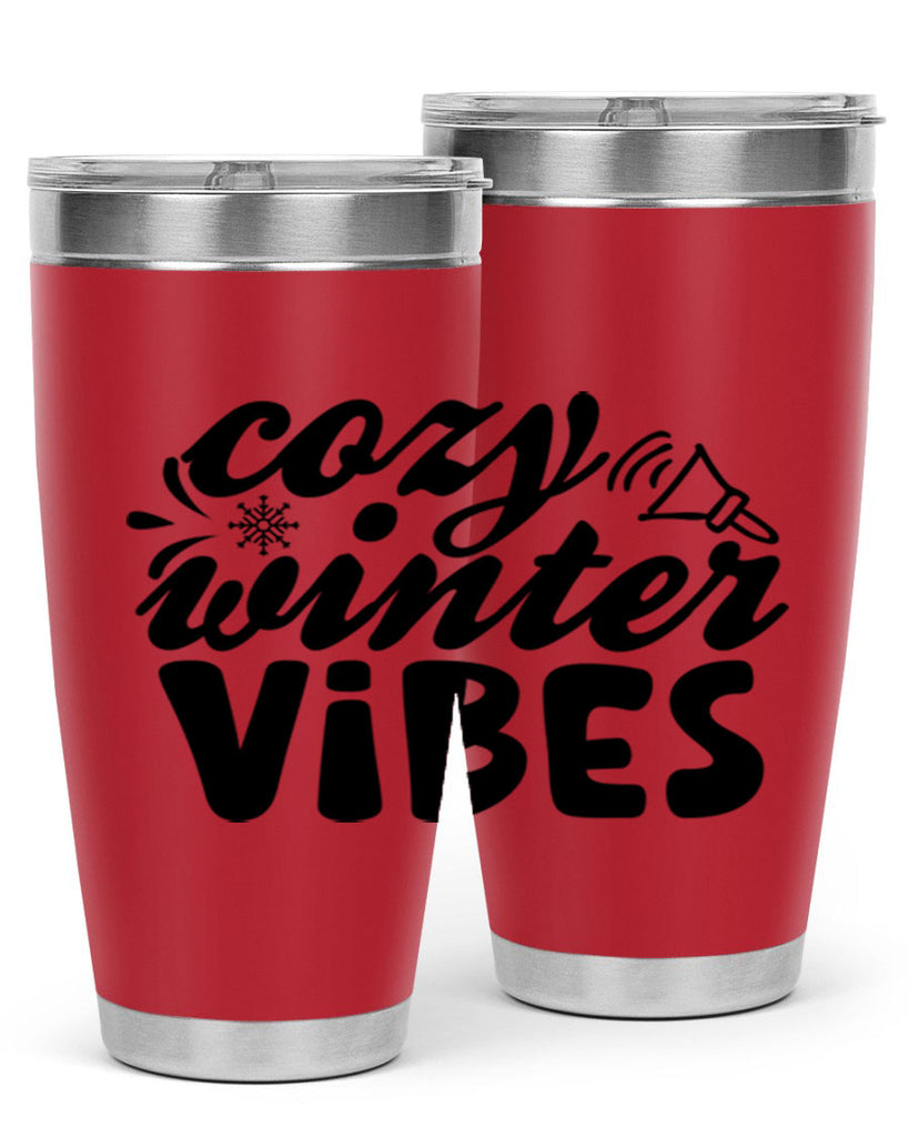 Cozy Winter Vibes 67#- winter- Tumbler