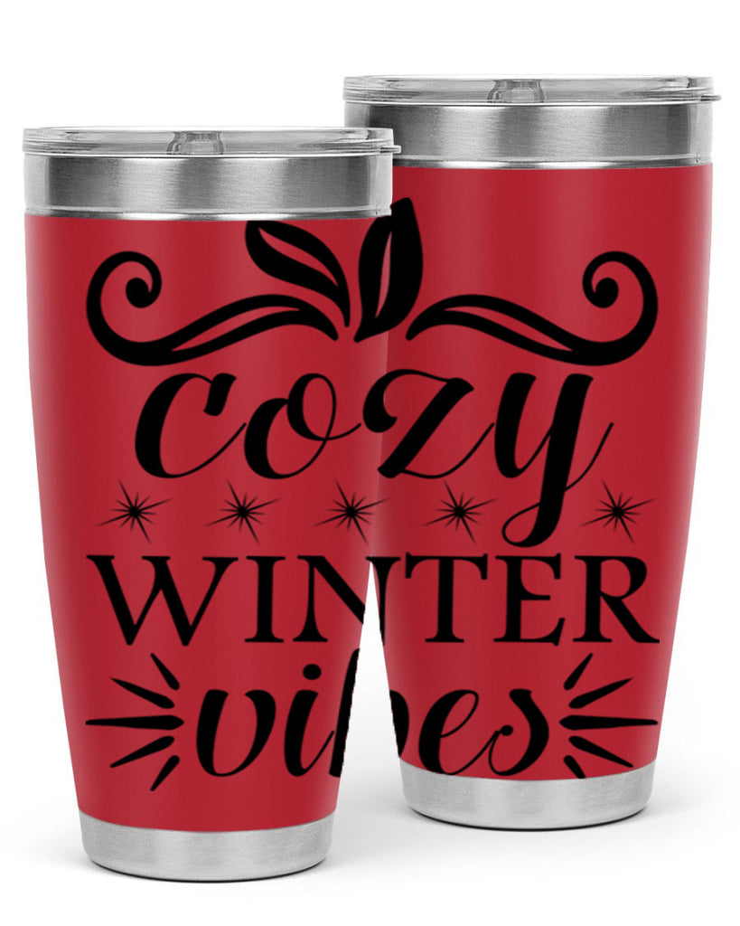 Cozy Winter Vibes 78#- winter- Tumbler