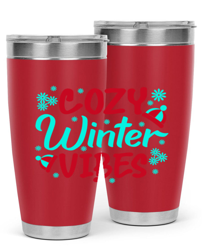 Cozy Winter Vibes Winter 83#- winter- Tumbler