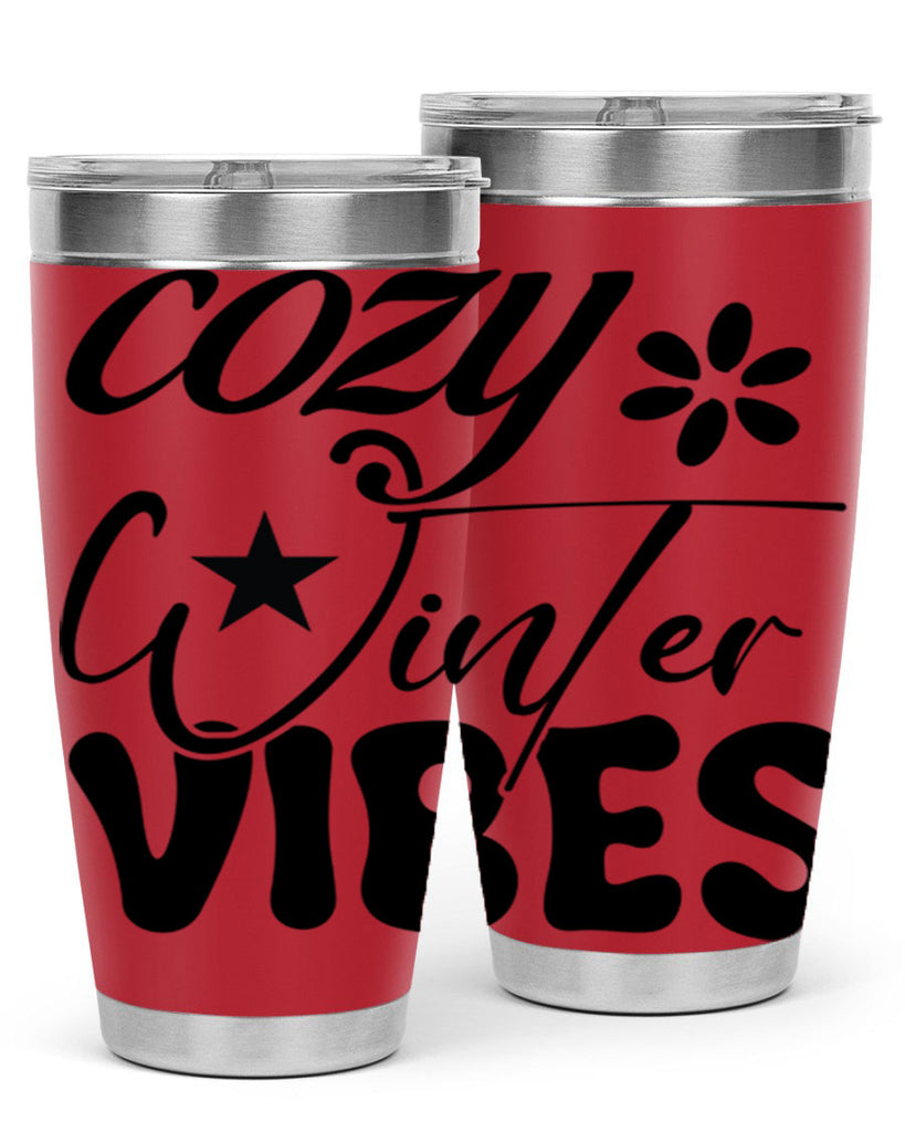 Cozy winter vibes 79#- winter- Tumbler