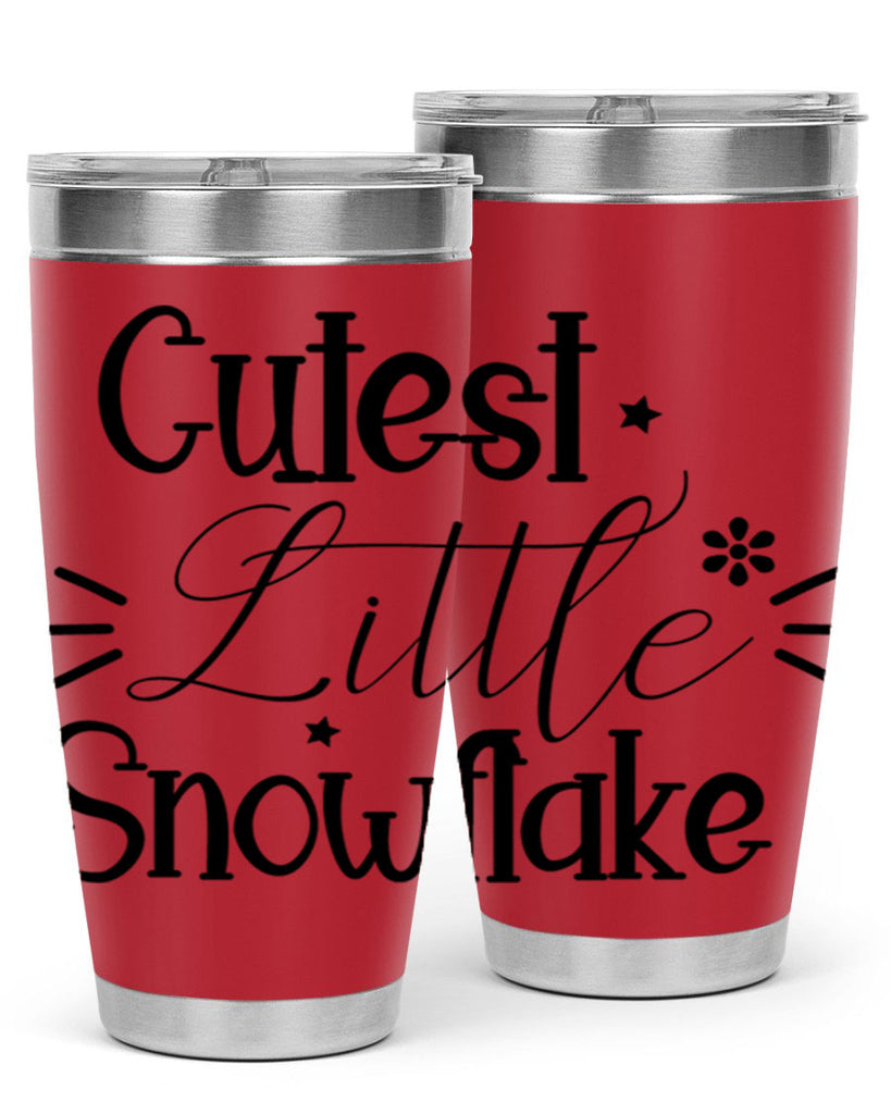 Cutest Little Snowflake90#- winter- Tumbler