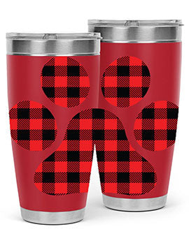 Dog Paw Style 95#- dog- Tumbler