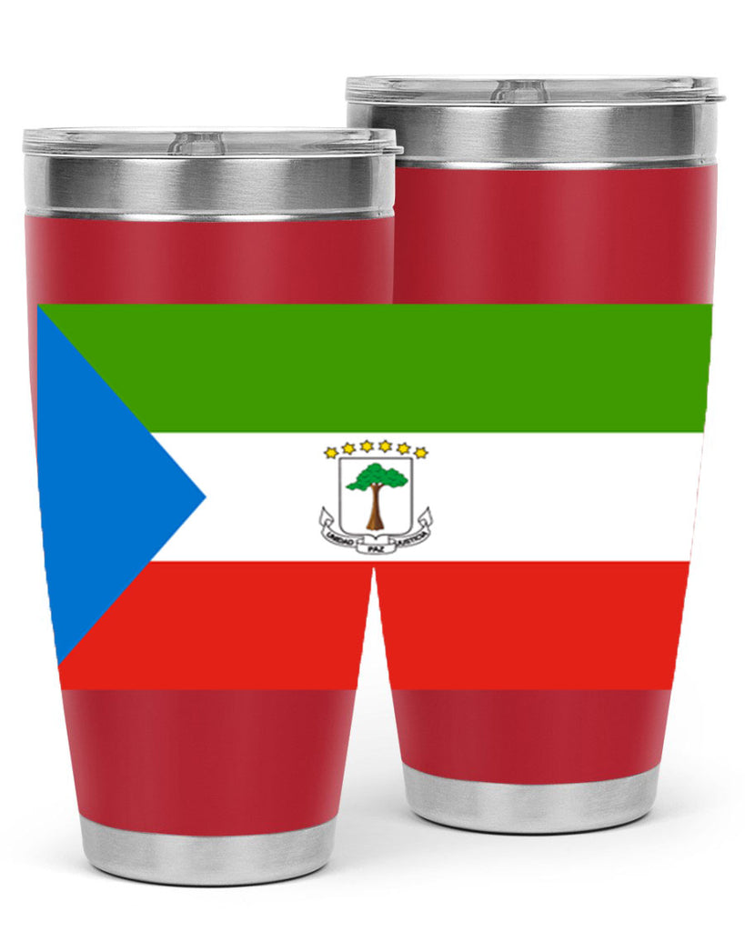 Equatorial Guinea 144#- world flags- Tumbler