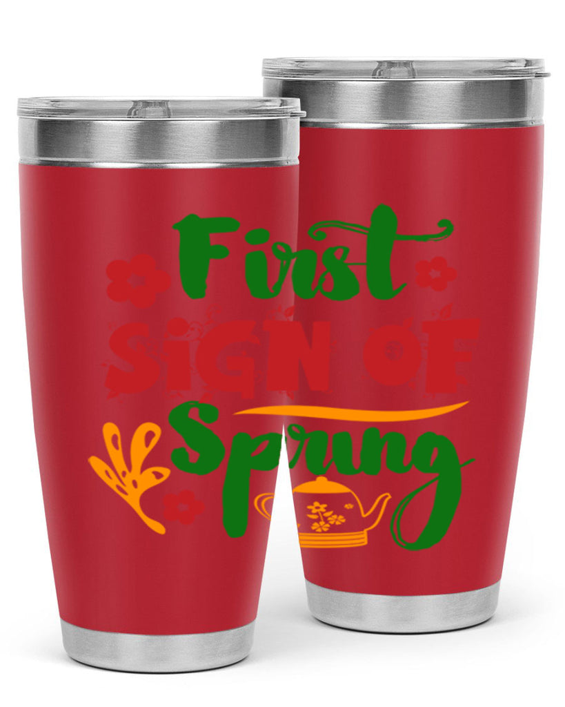 First Sign of Spring 139#- spring- Tumbler