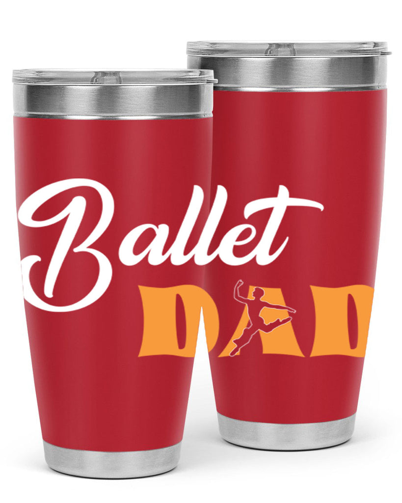 Fitted Dance Dad Ballet SVG Ballet 39#- ballet- Tumbler