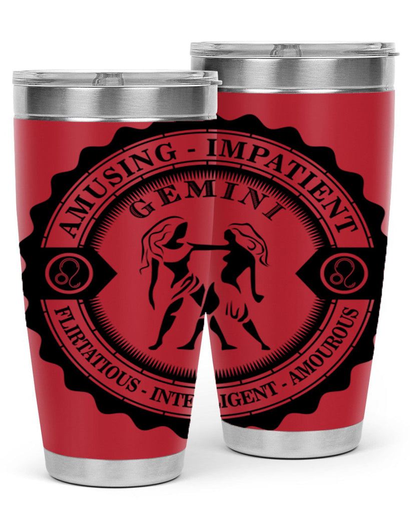 Gemini 11#- zodiac- Tumbler