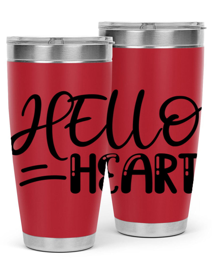 HELLO HEART  220#- spring- Tumbler