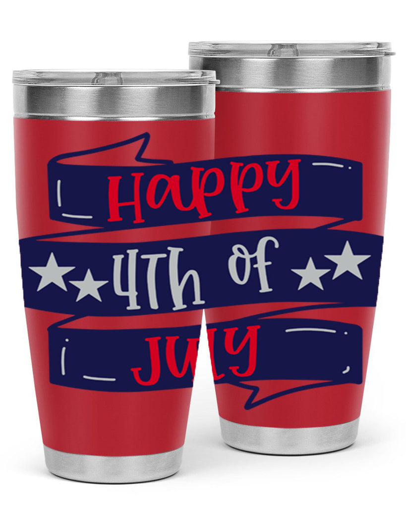 Happy th Of July Style 154#- Fourt Of July- Tumbler