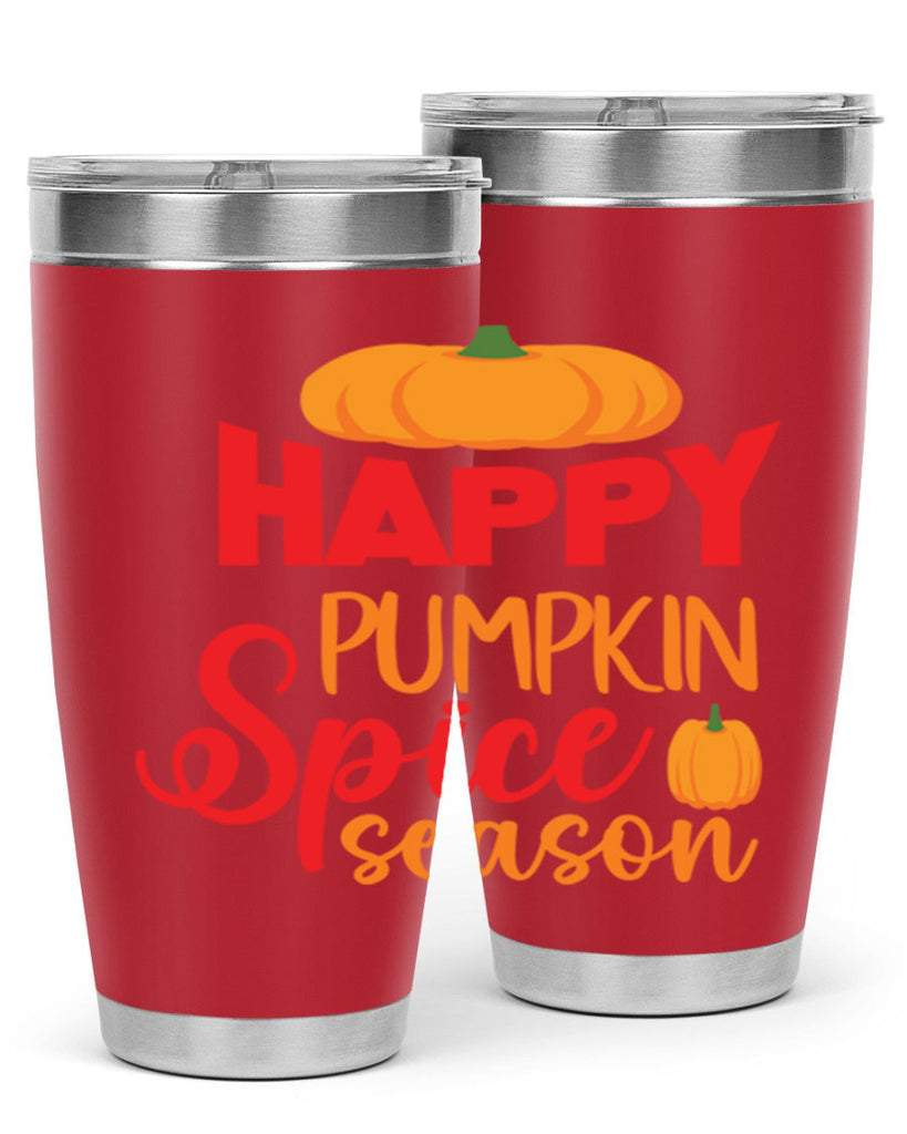 HappyPumpkinSpiceSeason 259#- fall- Tumbler