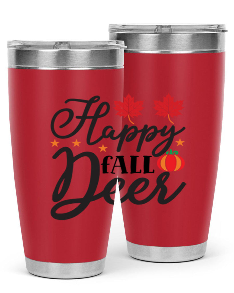 Happyfalldeer 254#- fall- Tumbler