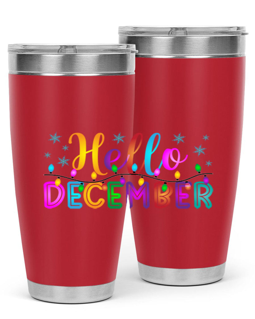 Hello December Winter 177#- winter- Tumbler