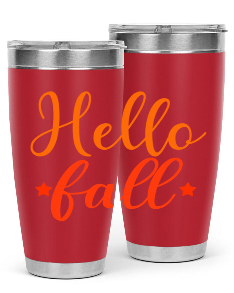 Hello Fall Design 278#- fall- Tumbler